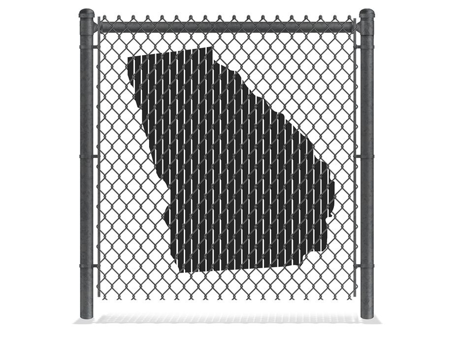 Fence company in Atlanta - our Georgia map