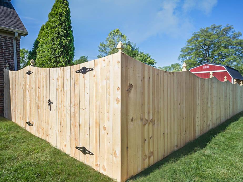 Lawrenceville Georgia wood privacy fencing