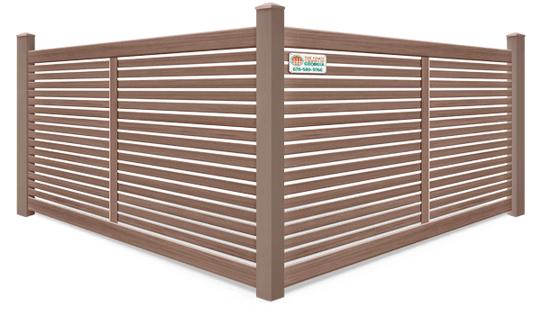 Bufftech composite fence company in North Georgia