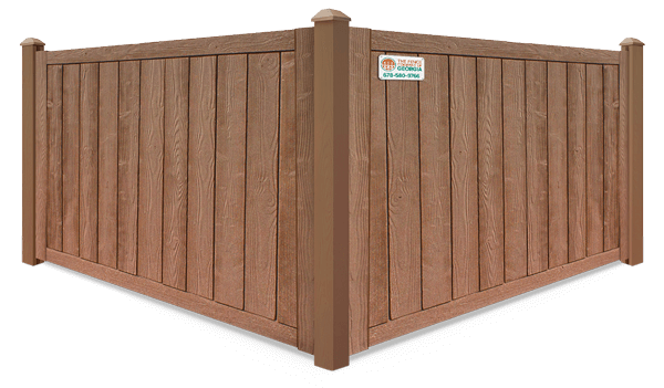 SimTek fence company in North Georgia