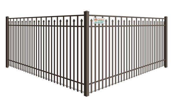 Decorative commercial aluminum fence company North Georgia