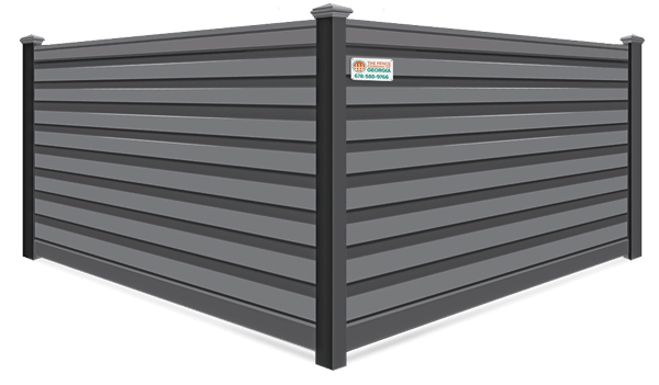 Winchester Horizontal Privacy Trex fence company in North Georgia